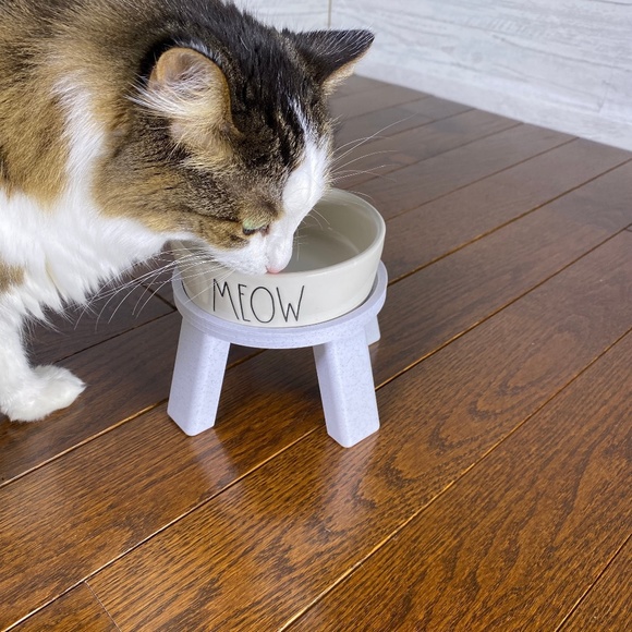 Pet Bowl Stand for Small Rae Dunn Pet Bowl - Picture 1 of 4